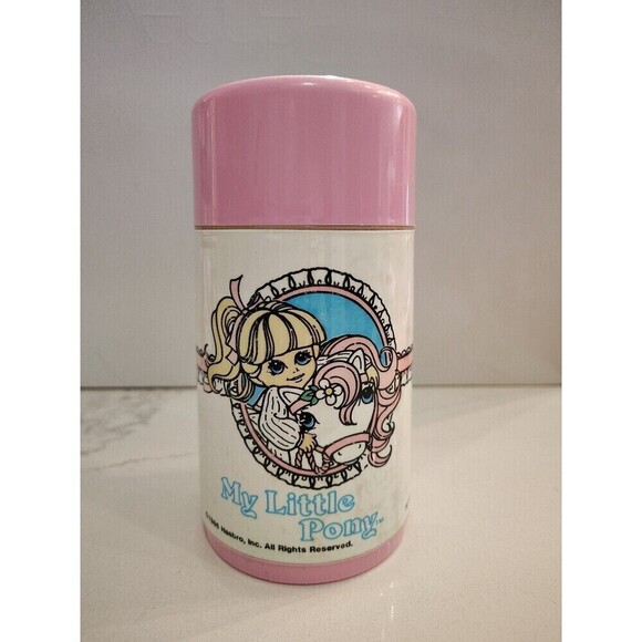 aladdin Other - Vintage 1986 My Little Pony Aladdin Thermos for Kids Lunchbox Collectible Pink
